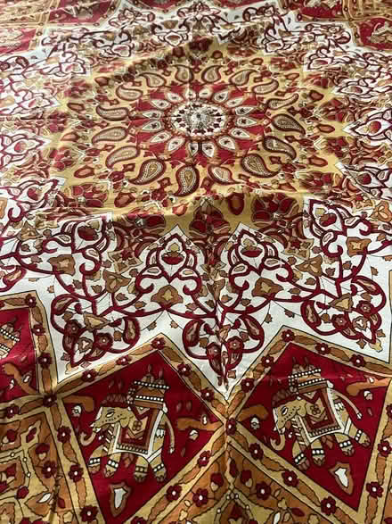 Photo of free Cotton sheet/table cloth/throw (Fetcham) #1