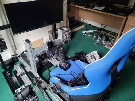 Photo of free Driving/flying sim rig - aluminium profile (8020) (Burnmill Farm LE16) #1