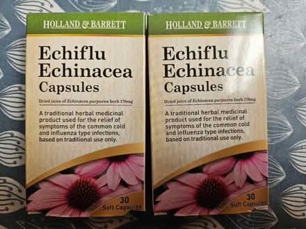 Photo of free Holland and Barrett Echinacea (not suitable for vegetarians) (Kings Heath B14) #1