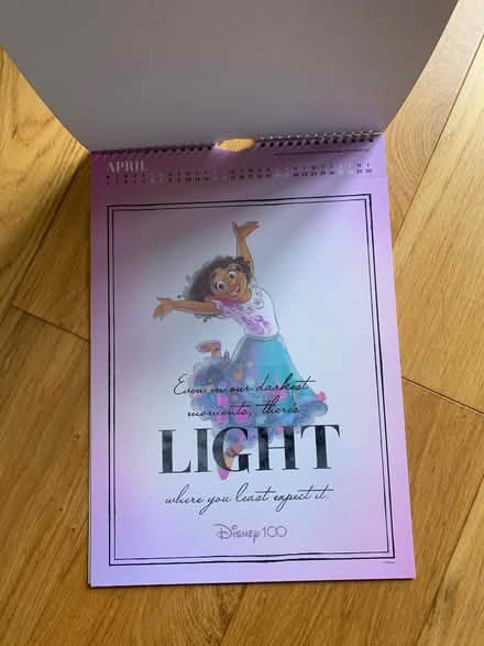 Photo of free Disney calendar / prints (Woodley RG5) #1