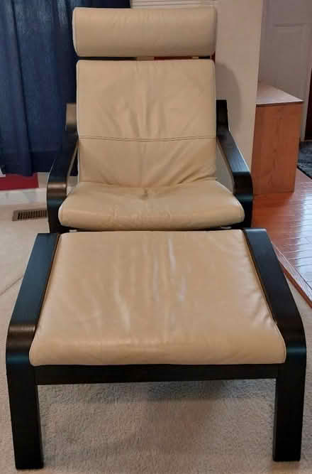 Photo of free Chair & ottoman (Warrenton) #1