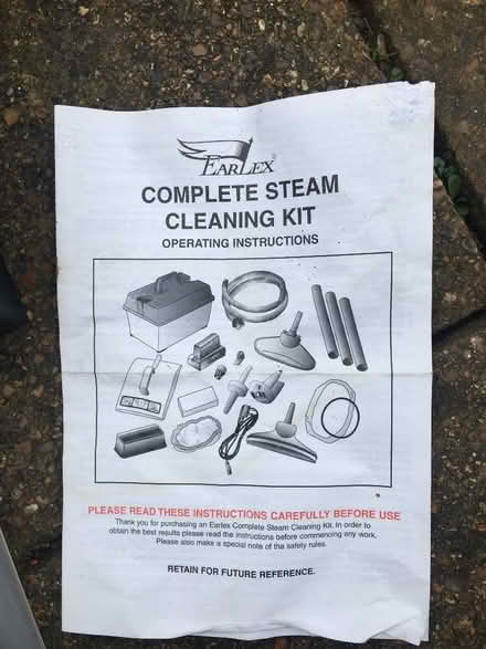 Photo of free Steam Cleaner Kit (Horsford NR10) #1