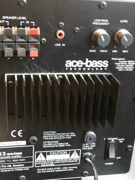 Photo of free Speaker Powered Sub-Woofer (Wimbledon Village SW19) #4