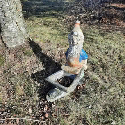 Photo of free garden gnome (West Milton) #3