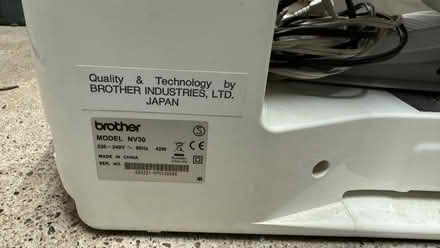 Photo of free Brother NV30 sewing machine parts (Loughborough) #3