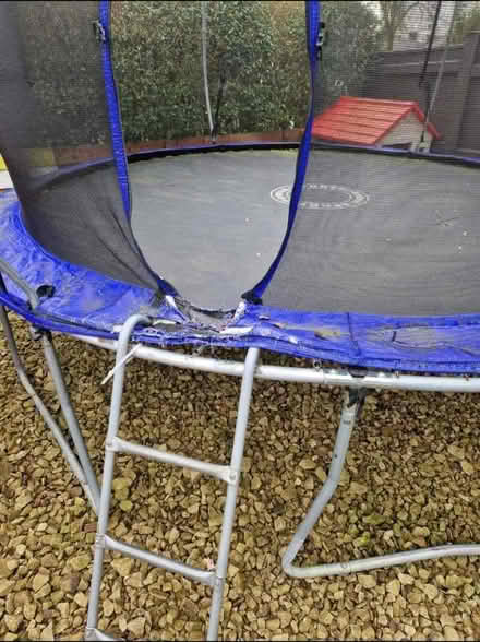 Photo of free 12ft Trampoline (Holt Lane End M40) #2