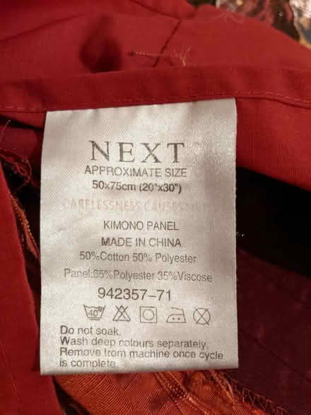 Photo of free King size bedding from Next. (Bolton le Sands LA5) #1