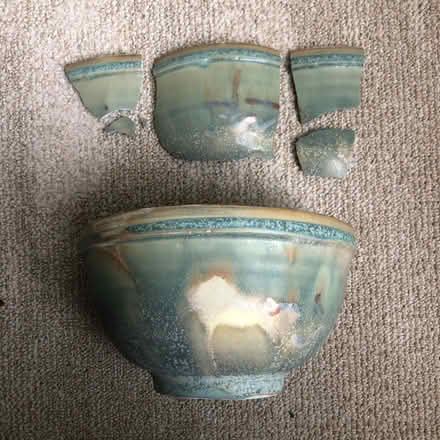 Photo of free Beautiful but broken bowl (Cal Young) #4