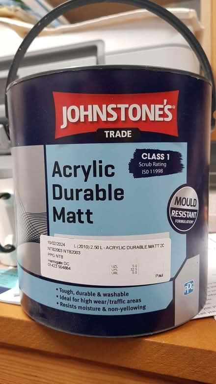 Photo of free New Tin of Paint (Bilton HG1) #1