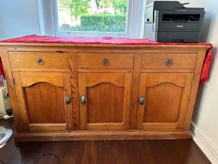 Photo of free Sideboard w/ three drawers/cabinets (Neutral Bay) #1