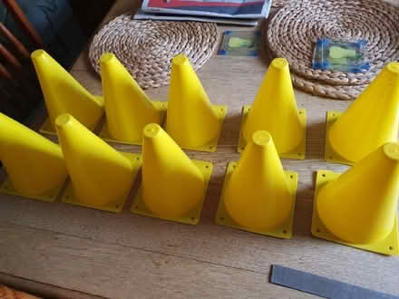 Photo of free Plastic cones suitable for sports/football training (New Malden KT3) #1
