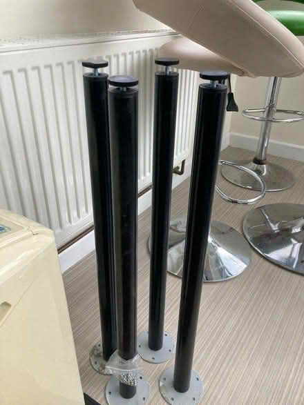 Photo of free 4 table legs (adjustable height) (Cromford DE4) #1