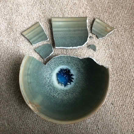 Photo of free Beautiful but broken bowl (Cal Young) #3