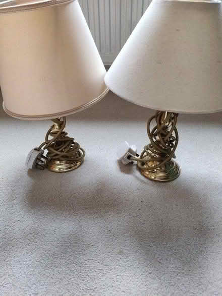 Photo of free A selection of lamps and shades (Exton LE15) #1