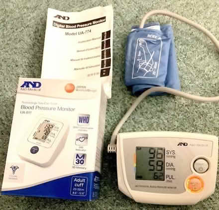 Photo of free Digital blood pressure monitor (Coull AB34) #1