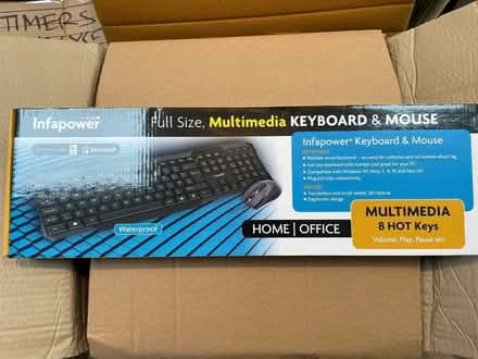 Photo of free Keyboard & Mouse (wired) (Dereham Rd area NR2) #1