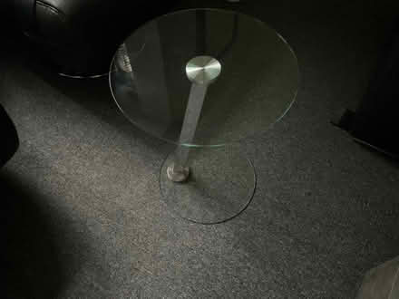 Photo of free Glass & Chrome side/laptop table. (Belle Vue SY3) #2