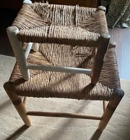 Photo of free Pair of wooden stools (Enfield EN2) #1