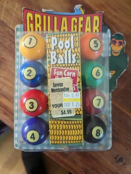 Photo of free Pool ball Corn cob holders (Denbigh) #1