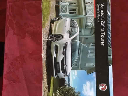 Photo of Manual for Vauxhall Zafira Tourer Exclusiv 2014 (Chesham HP5) #1