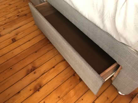 Photo of free King size divan bed base and valance (Craigmillar Park EH16) #2