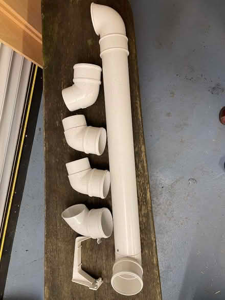 Photo of free Assorted drain pipe joiners (Cob Lane B29) #1