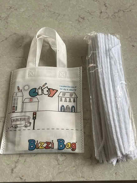 Photo of free Pipe cleaners and child's 'bizzi bag' (Spencers Wood RG7) #1