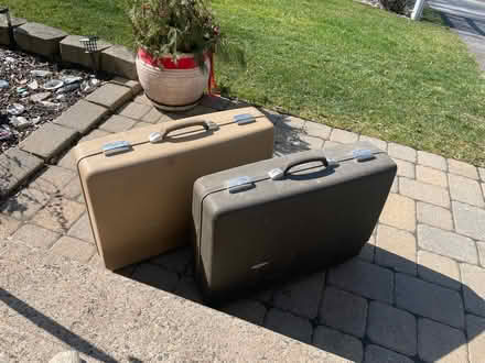 Photo of free 2 hard suitcases (middletown) #1