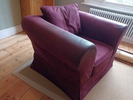 Photo of free Single armchair with removable covers (Golden Triangle NR2) #3