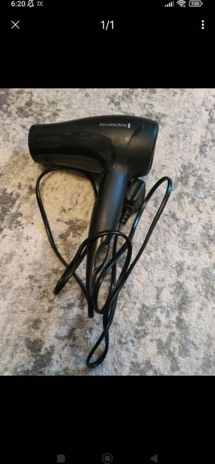 Photo of free Remington hairdryer (Danderhall) #1