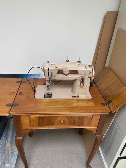 Photo of free Table with hidden Sewing machine (Chelsea, SW10) #2