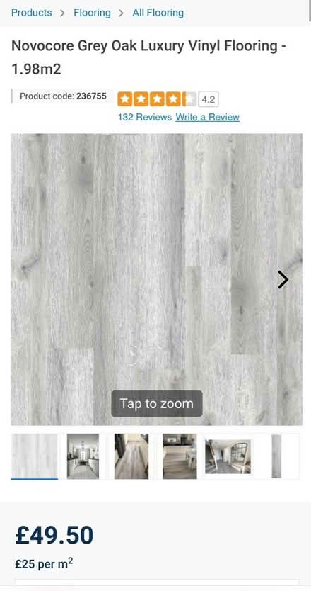 Photo of free Wickes Luxury Vinyl Flooring (TW2 Twickenham) #1