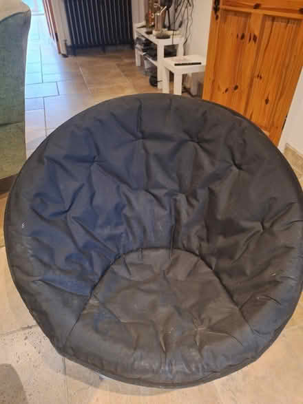 Photo of free Moon chair ... black (Dun Laoghaire) #2
