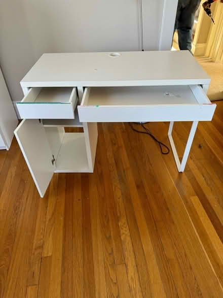 Photo of free IKEA Micke desk (Hillcrest Rd Belmont) #1