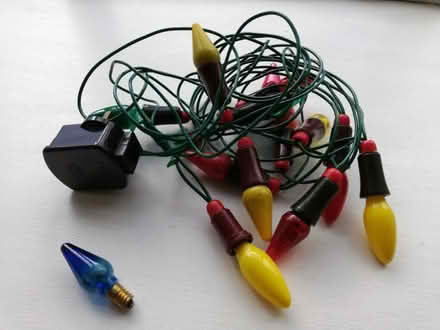 Photo of free Antique Christmas lights (Bradleys Both BD20) #1