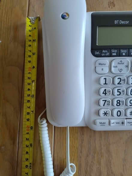 Photo of free BT Decor phone with phone cord & power cord (Macclesfield SK11) #3