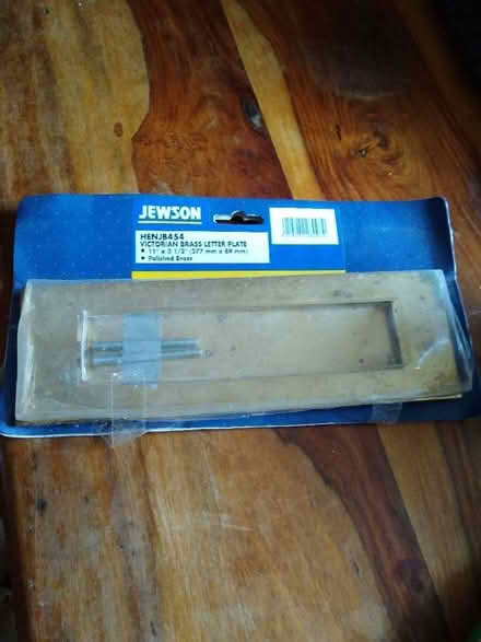 Photo of free Victorian Brass Letter Plate (Pilton EH4) #1