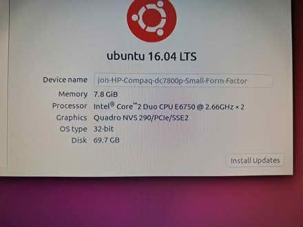 Photo of free Desktop PC HP Compaq DC 7800 (cheltenham) #3