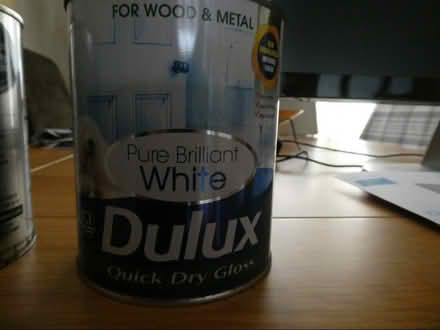 Photo of free Dulux quick dry gloss paint. (Grange CH48) #1