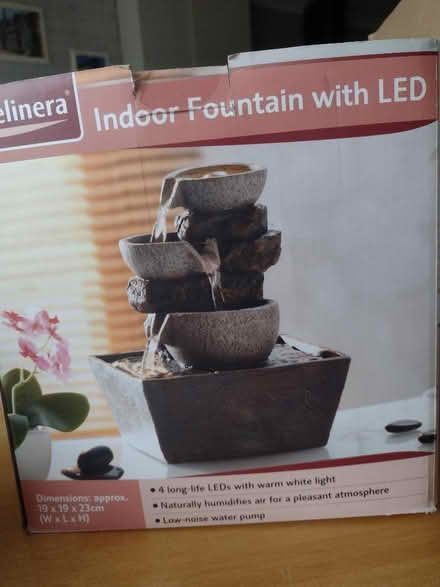 Photo of free Indoor Water Fountain w LED (Sunny Hill DE23) #2