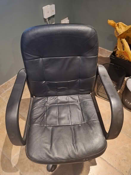 Photo of free Typing chair with arms (Dun Laoghaire) #2