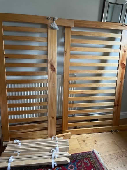 Photo of free Double bed frame - solid wood (Wettenhall) #3
