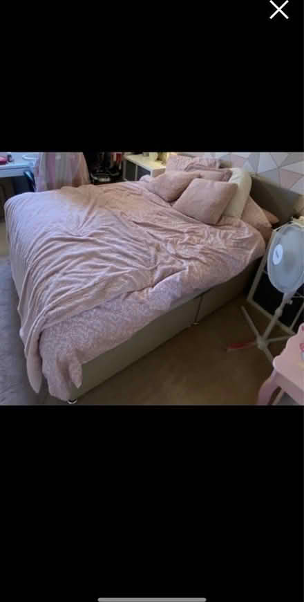 Photo of free King size bed base & headboard (S8) #1