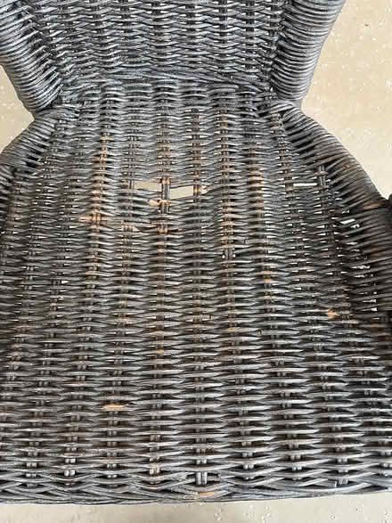 Photo of free Small wicker chair (S10 Ranmoor) #2