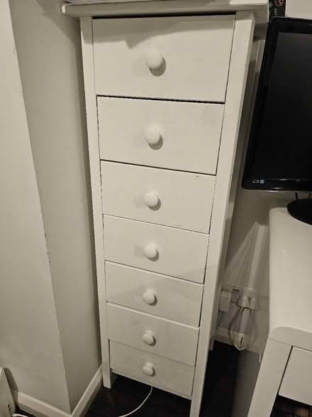 Photo of free Tall wooden cabinet (W5) #1