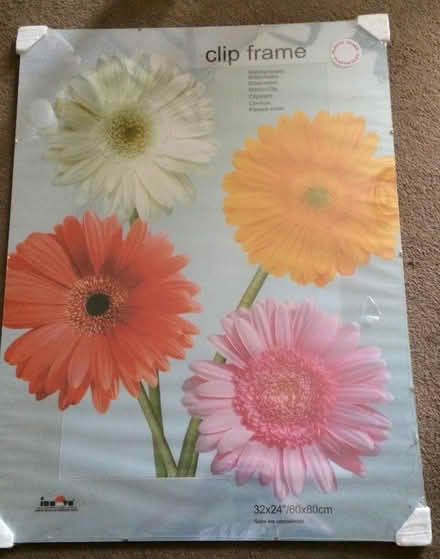 Photo of free 2 x Large Frameless Clip Frames measuring 60 x 80cm. NEW. (St James, South Elmham IP19) #2