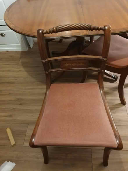 Photo of free Dining table and four chairs (TN34 Halton (West Hill - Ore)) #2