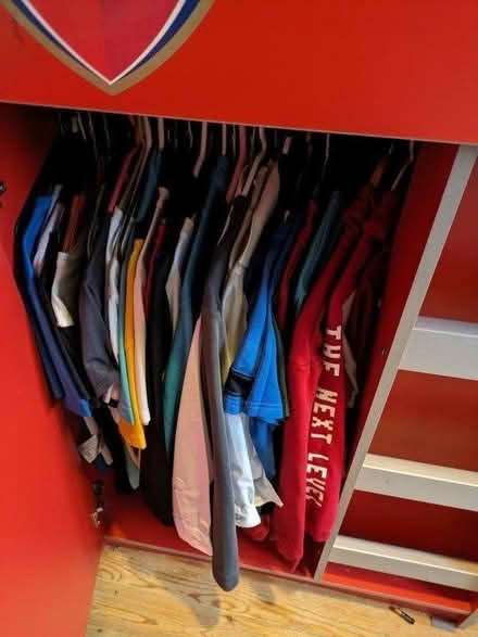 Photo of free Kids Bunk bed/Wardrobe and Desk (RG4) #2