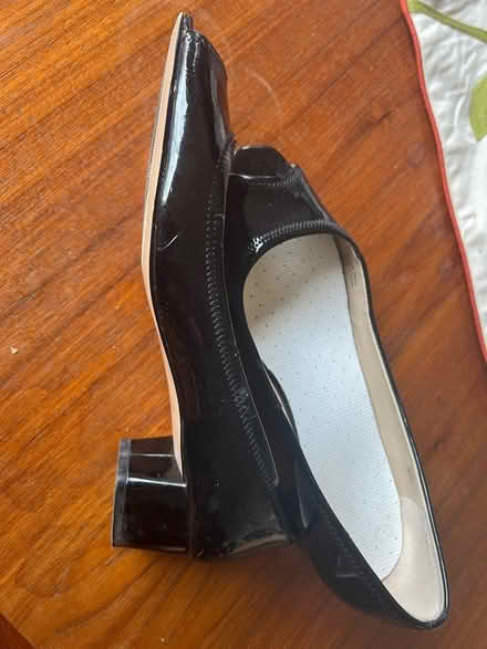 Photo of free Ladies Black Patent Shoes (Reston Lake Anne vicinity) #4