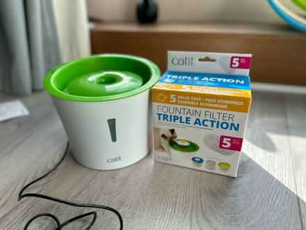 Photo of free Catit water fountain and filters (Tanner St, SE1) #1